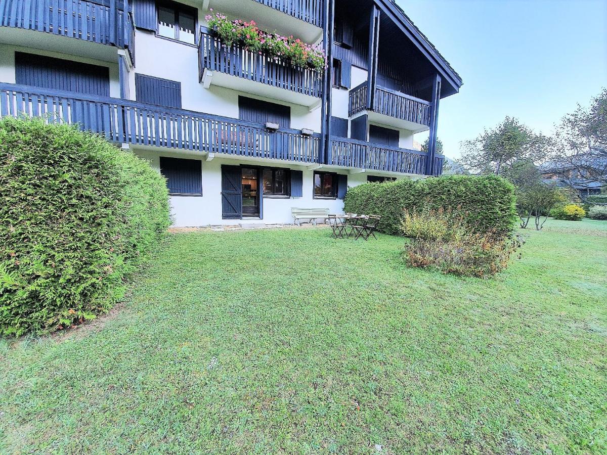 Chamonix Appartement Vue Mont Blanc Avec Jardin Buitenkant foto