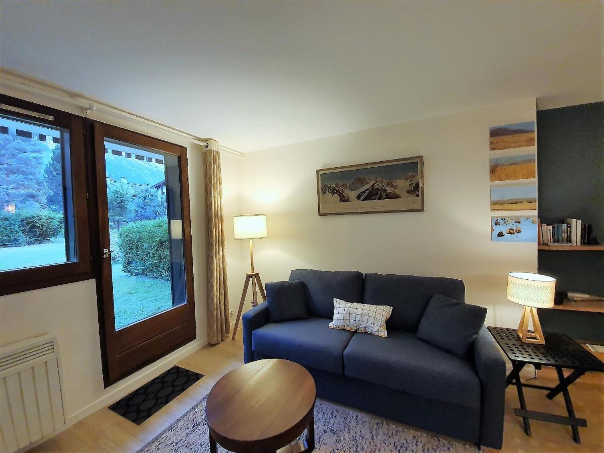 Chamonix Appartement Vue Mont Blanc Avec Jardin Buitenkant foto